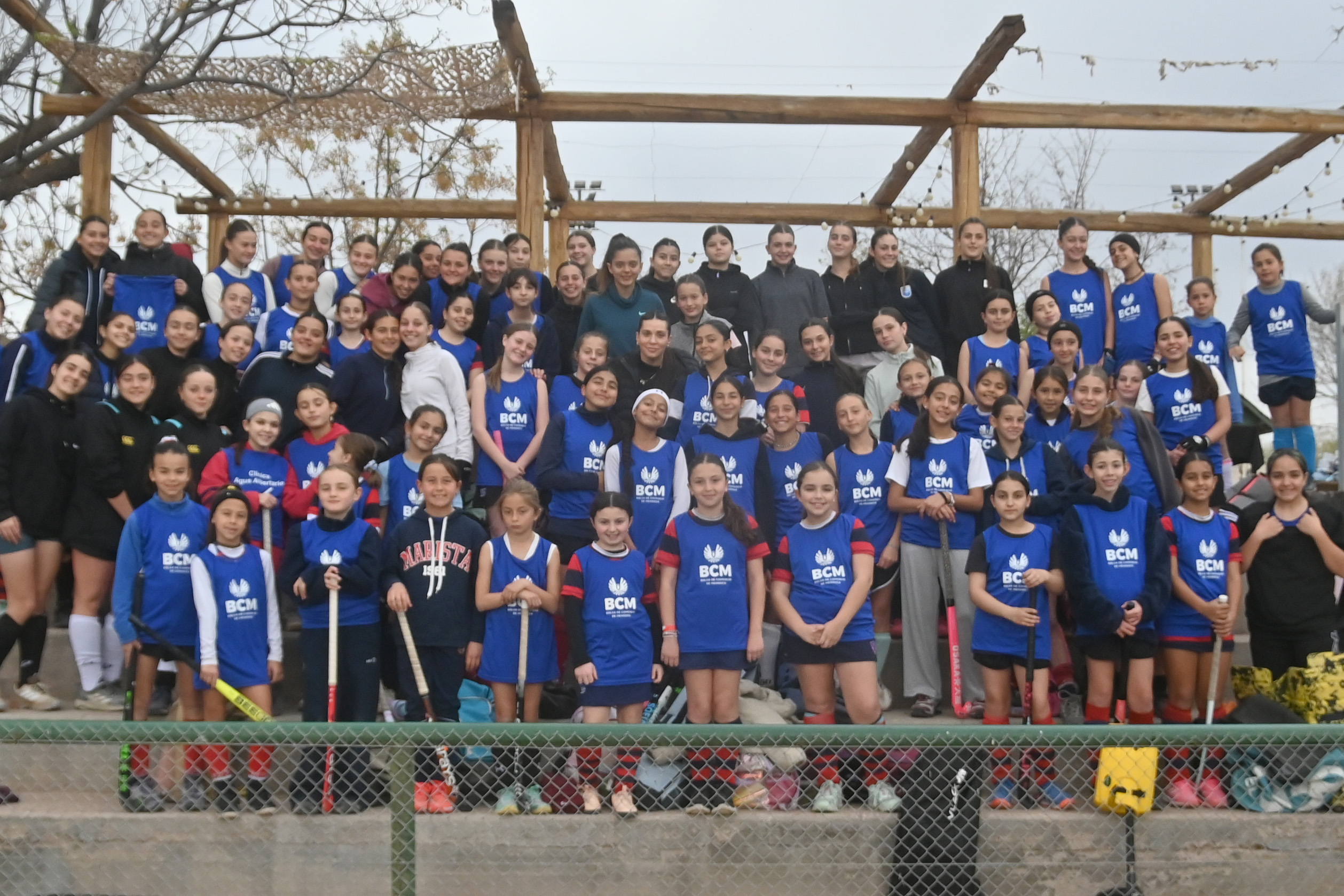 Clínica hockey - Entrenamiento en cancha